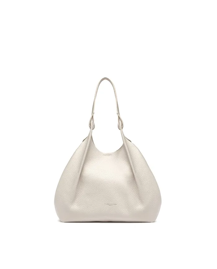 Gianni Chiarini Borsa a Spalla DUA – Pelle Made in Italy Sabbia
