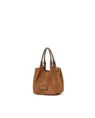 Gianni Chiarini Borsa Mini Dua in pelle scamosciata Cuoio
