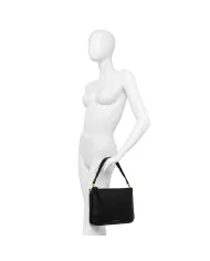 Gianni Chiarini Borsa in pelle 2 scomparti Frida Nero