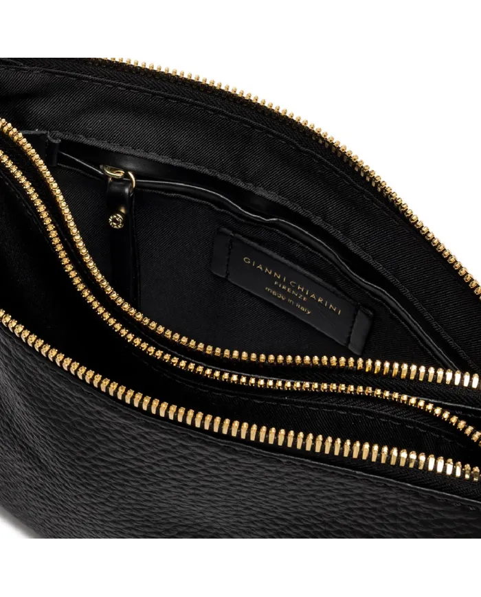 Gianni Chiarini Borsa in pelle 2 scomparti Frida Nero