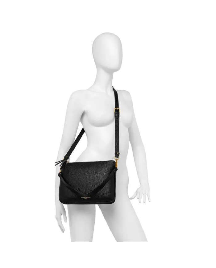 Gianni Chiarini Borsa in pelle 2 scomparti Frida Nero