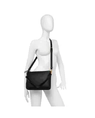 Gianni Chiarini Borsa in pelle 2 scomparti Frida Nero