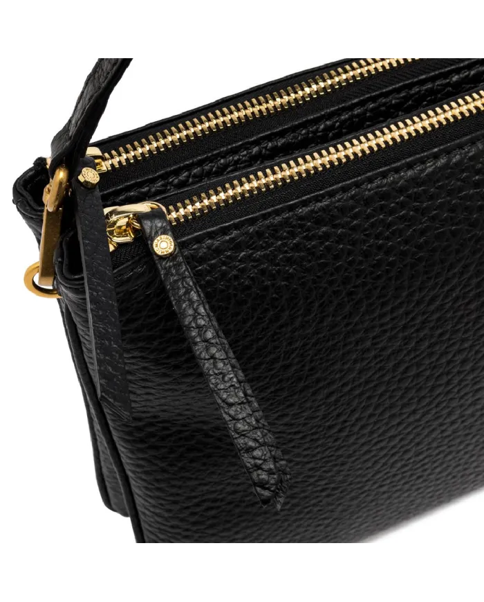 Gianni Chiarini Borsa in pelle 2 scomparti Frida Nero