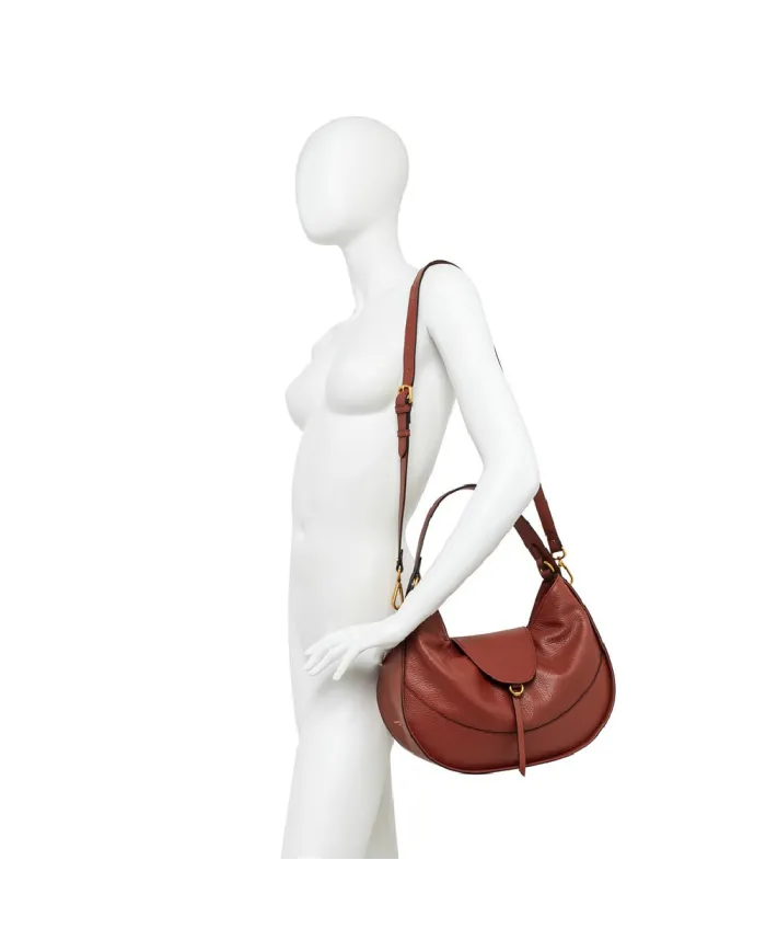 Gianni Chiarini Borsa in pelle a tracolla Edith Nero