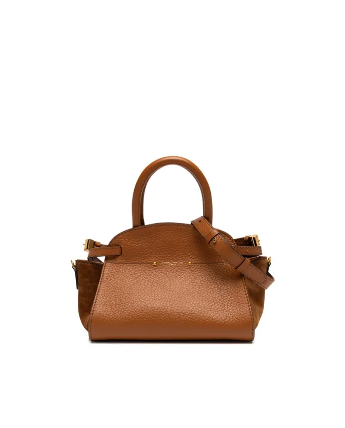 Gianni Chiarini Borsa a mano pelle e camoscio Farah Cuoio