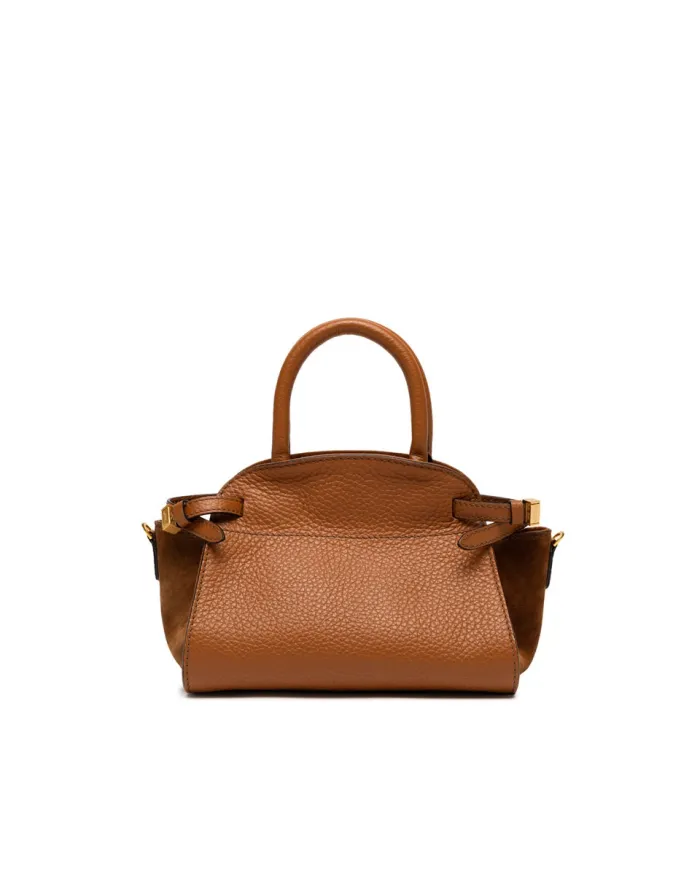 Gianni Chiarini Borsa a mano pelle e camoscio Farah Cuoio