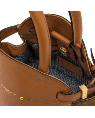 Gianni Chiarini Borsa a mano pelle e camoscio Farah Cuoio