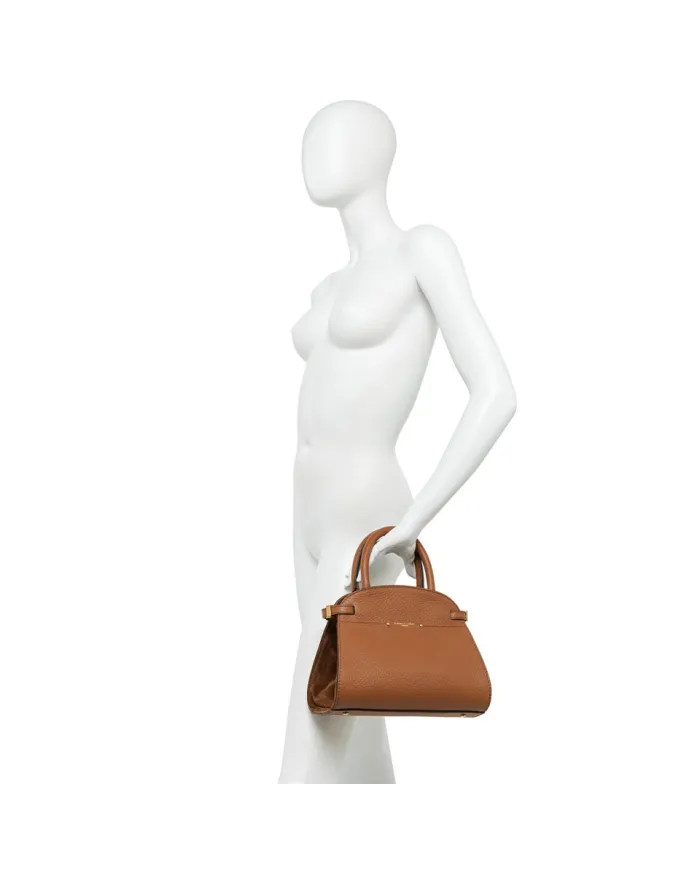 Gianni Chiarini Borsa a mano pelle e camoscio Farah Cuoio
