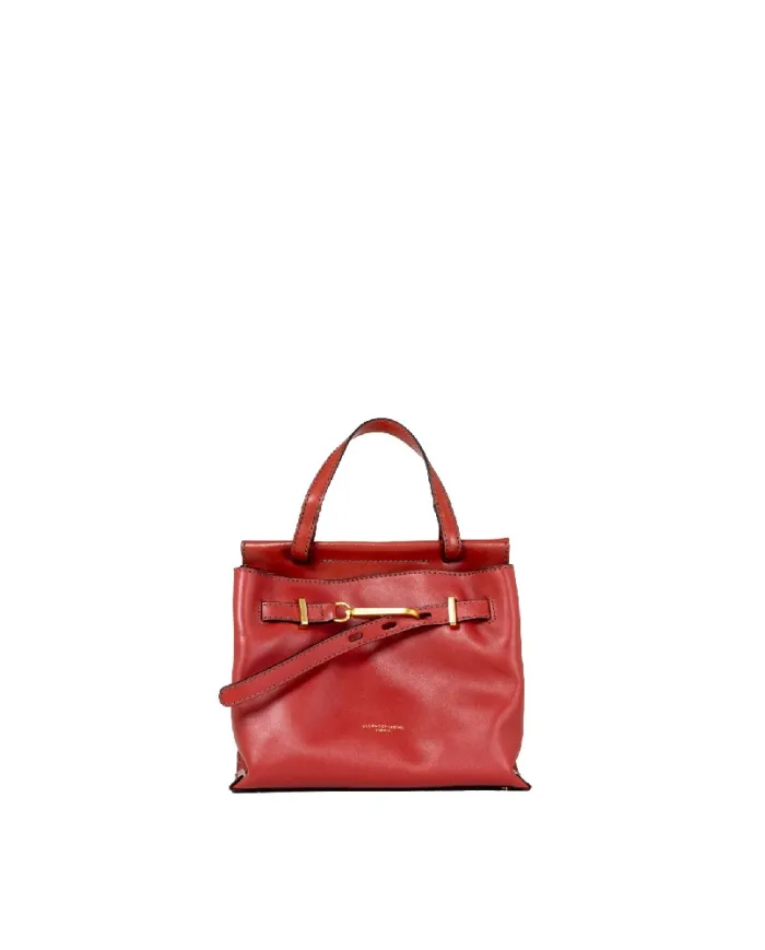 Gianni Chiarini Borsa piccola pelle liscia Tilda Mattone