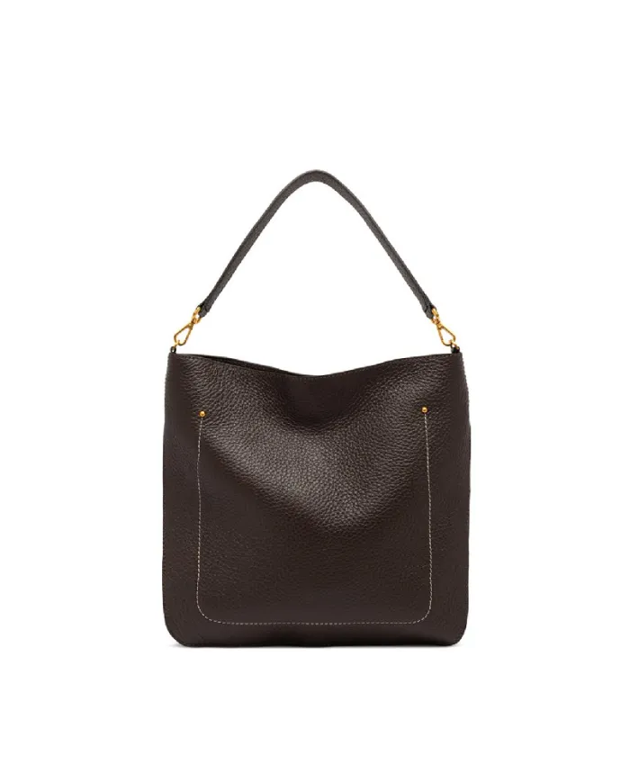 Gianni Chiarini Borsa tracolla grande Olga Testa moro