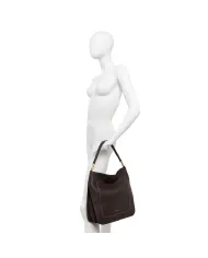 Gianni Chiarini Borsa tracolla grande Olga Testa moro