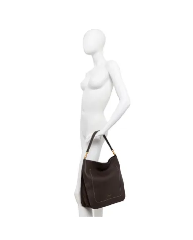 Gianni Chiarini Borsa tracolla grande Olga Nero