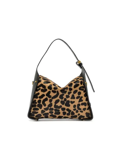 Gianni Chiarini Borsa cavallino Penelope Maculato/Nero