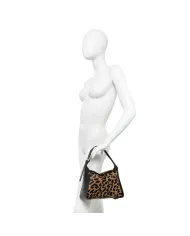 Gianni Chiarini Borsa cavallino Penelope Maculato/Nero