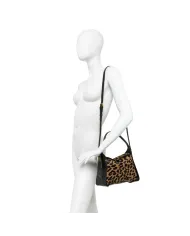 Gianni Chiarini Borsa cavallino Penelope Maculato/Nero