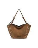 Gianni Chiarini Borsa camoscio Bloom Cammello