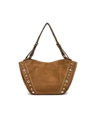 Gianni Chiarini Borsa camoscio Bloom Cammello