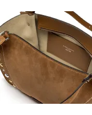 Gianni Chiarini Borsa camoscio Bloom Cammello