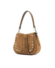 Gianni Chiarini Borsa scamosciata Helena Round Beige