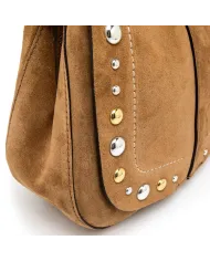 Gianni Chiarini Borsa scamosciata Helena Round Beige