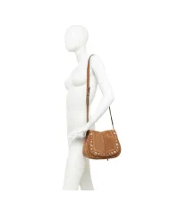 Gianni Chiarini Borsa scamosciata Helena Round Beige