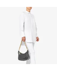 Gum Design Borsa con catena Grigio
