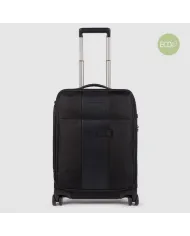 Piquadro Trolley bagaglio a mano 4 ruote, Brief 2 Nero