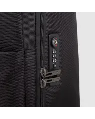 Piquadro Trolley bagaglio a mano 4 ruote, Brief 2 Nero