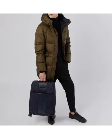 Piquadro Trolley bagaglio a mano 4 ruote, Brief 2 Nero
