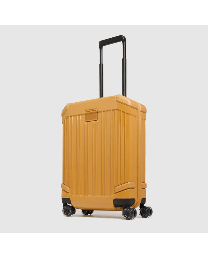 Piquadro Trolley bagaglio a mano personalizzabile Giallo