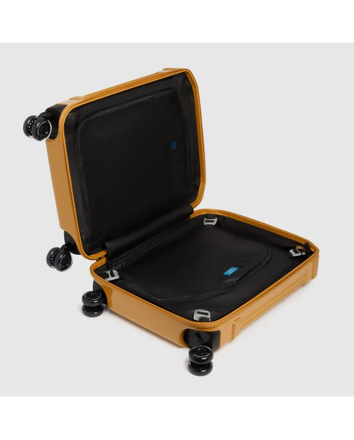 Piquadro Trolley bagaglio a mano personalizzabile Giallo