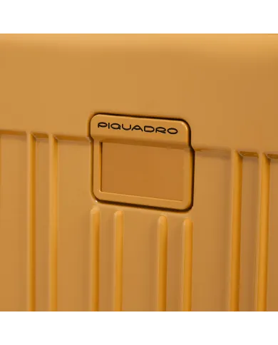 Piquadro Trolley bagaglio a mano personalizzabile Giallo