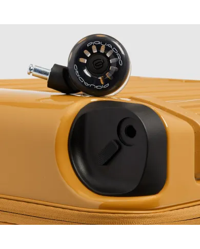 Piquadro Trolley bagaglio a mano personalizzabile Giallo