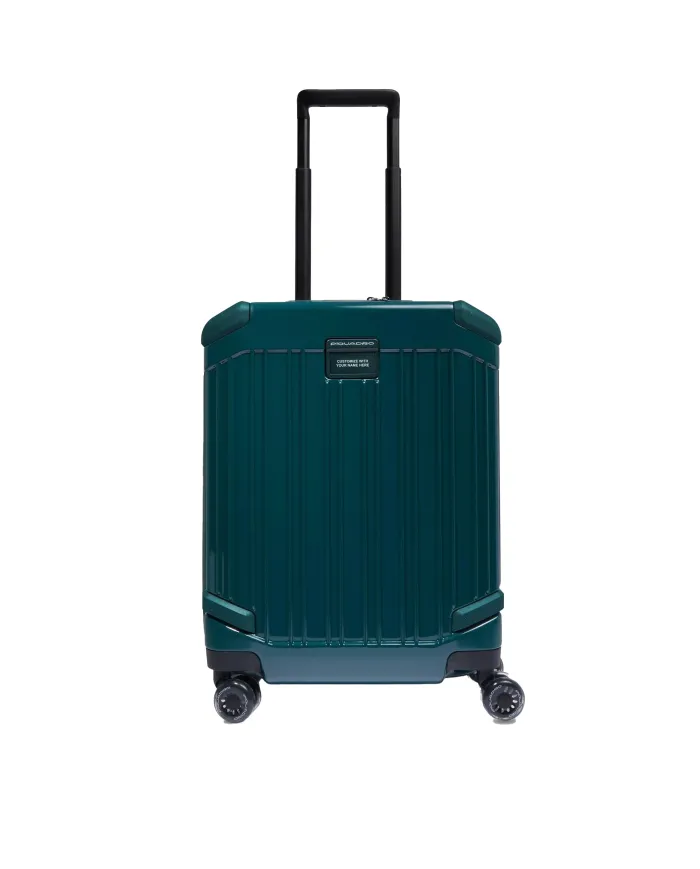Piquadro Trolley bagaglio a mano personalizzabile Verde