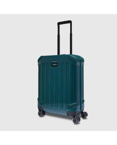 Piquadro Trolley bagaglio a mano personalizzabile Verde