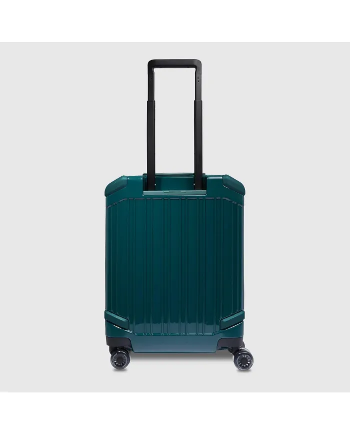 Piquadro Trolley bagaglio a mano personalizzabile Verde