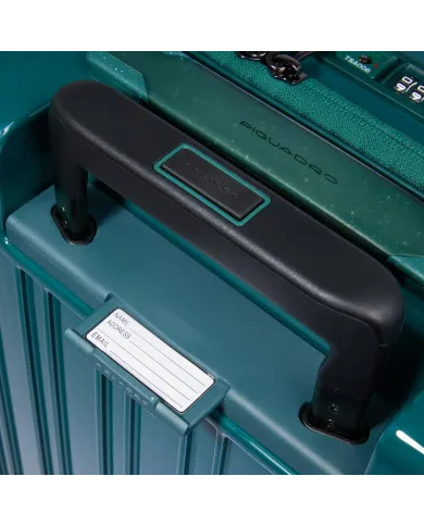 Piquadro Trolley bagaglio a mano personalizzabile Verde