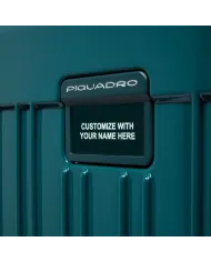 Piquadro Trolley bagaglio a mano personalizzabile Verde