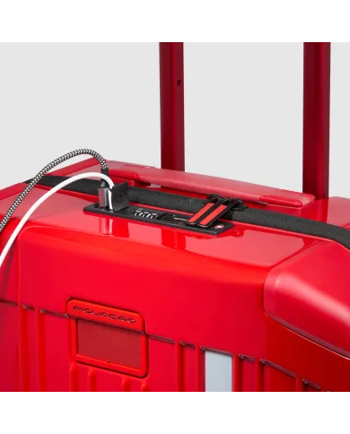 Piquadro Trolley bagaglio a mano Ducati Rosso