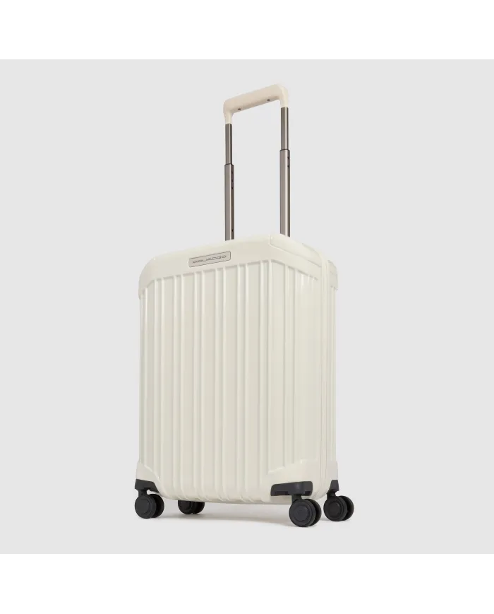 Piquadro Trolley bagaglio a mano PQlight Avorio