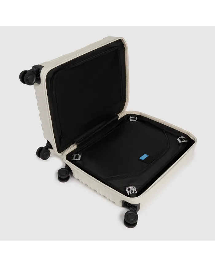 Piquadro Trolley bagaglio a mano PQlight Avorio