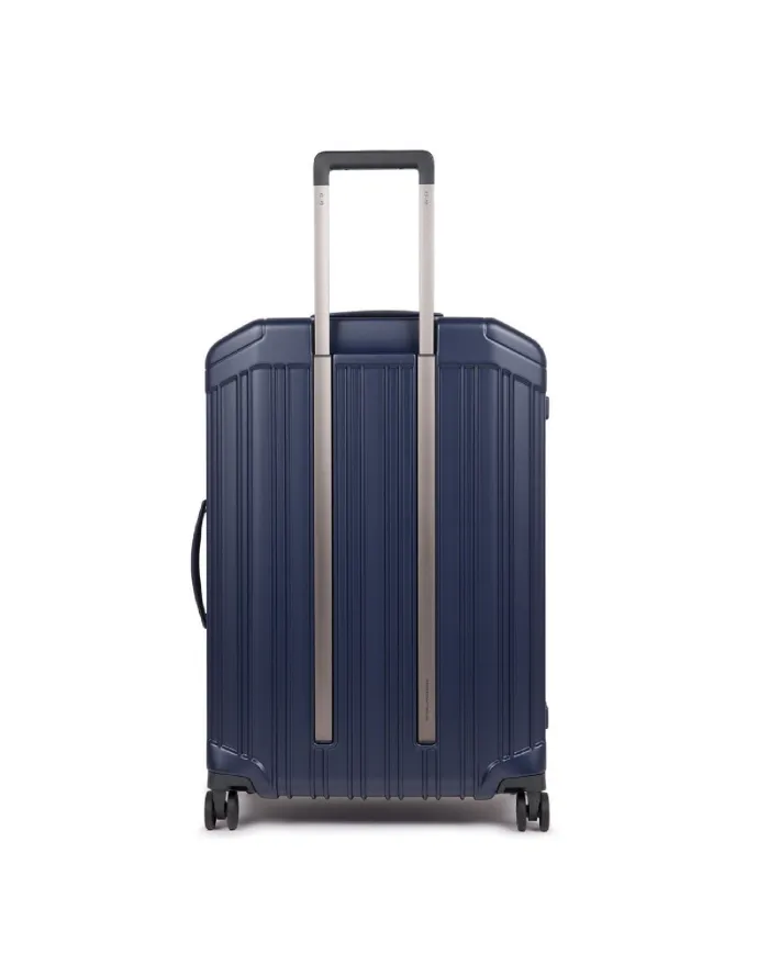 Piquadro Trolley rigido medio leggero Pqlight Blu