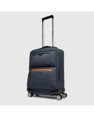 Piquadro Trolley bagaglio a mano 4 ruote Corner Blu