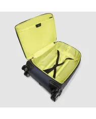 Piquadro Trolley bagaglio a mano 4 ruote Corner Blu