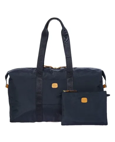 Bric's Borsone grande pieghevole X-Collection Blu