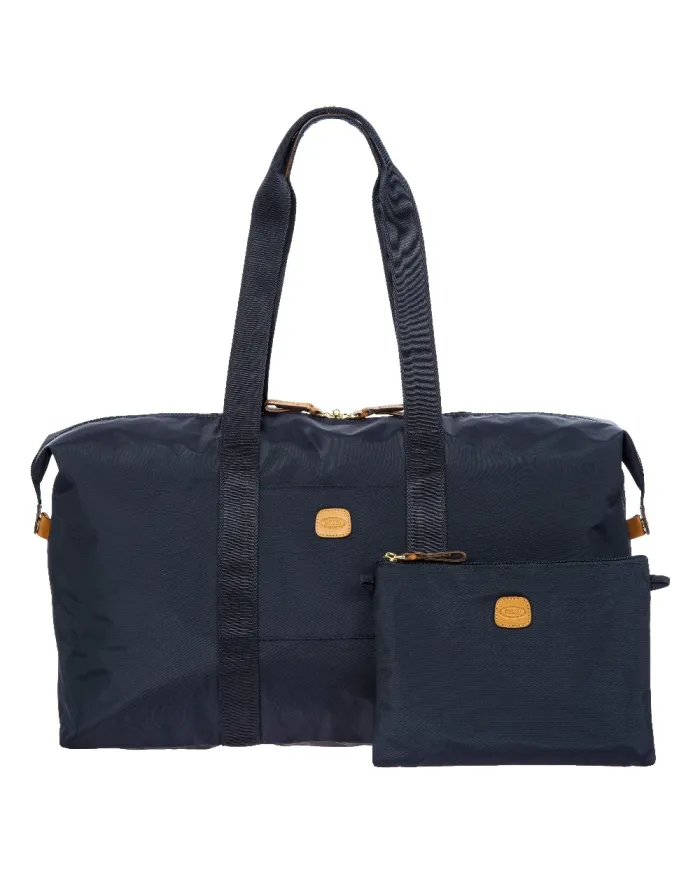 Bric's Borsone grande pieghevole X-Collection Blu