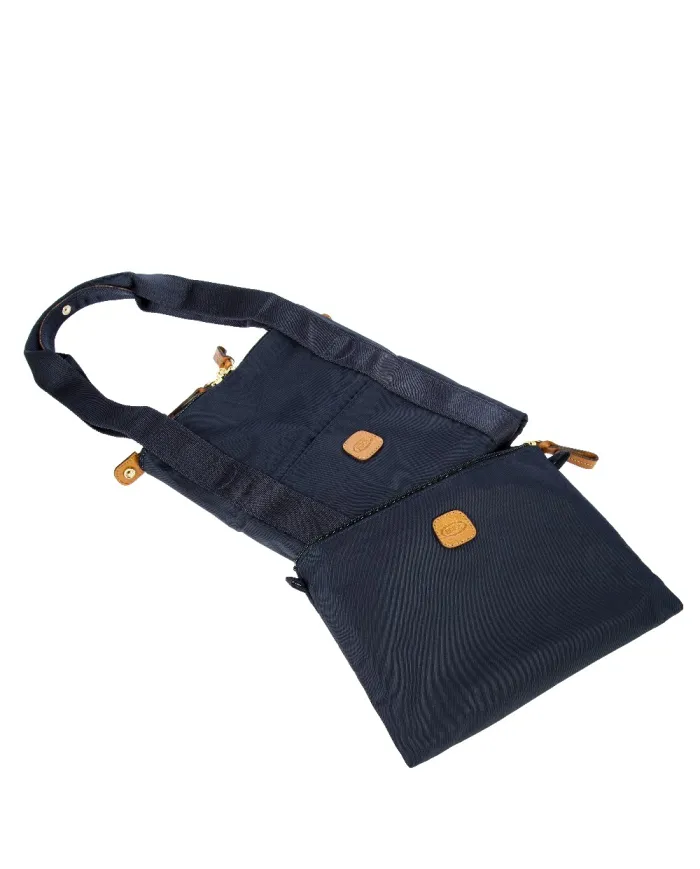 Bric's Borsone grande pieghevole X-Collection Blu