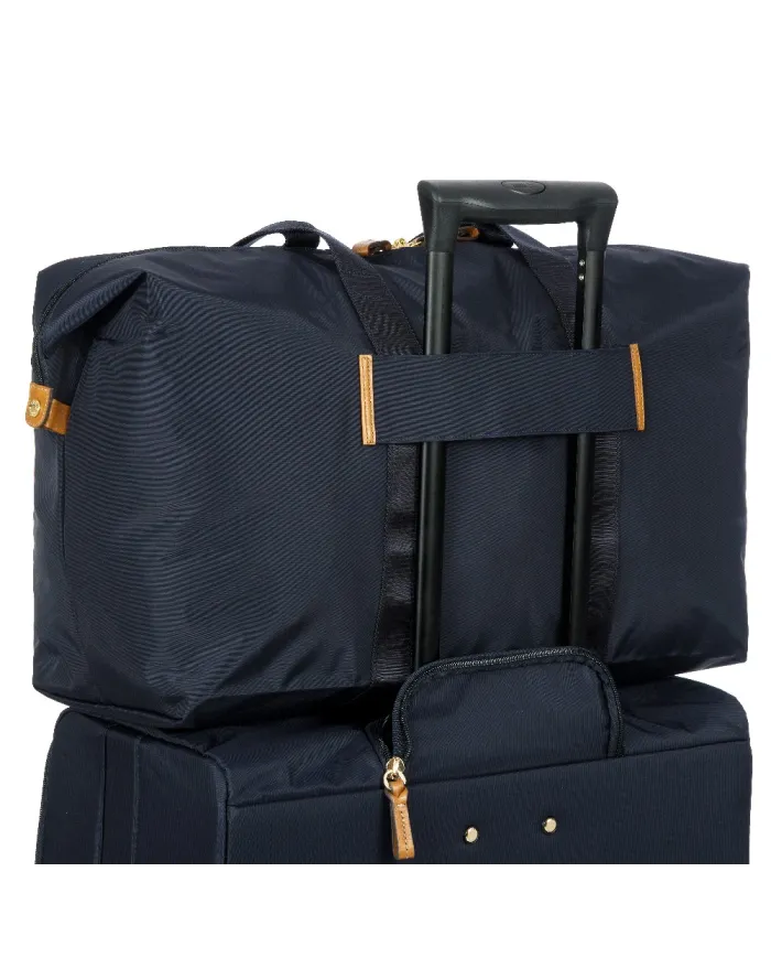 Bric's Borsone grande pieghevole X-Collection Blu