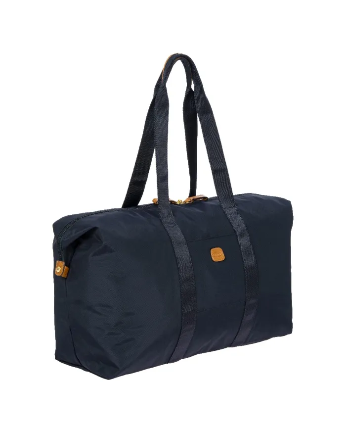Bric's Borsone grande pieghevole X-Collection Blu