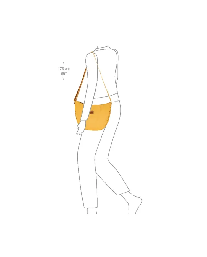 Bric's Borsa leggera in nylon X-Collection Giallo